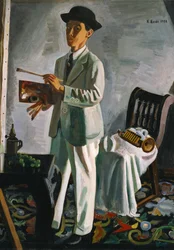 Self-Portrait with a Hat
